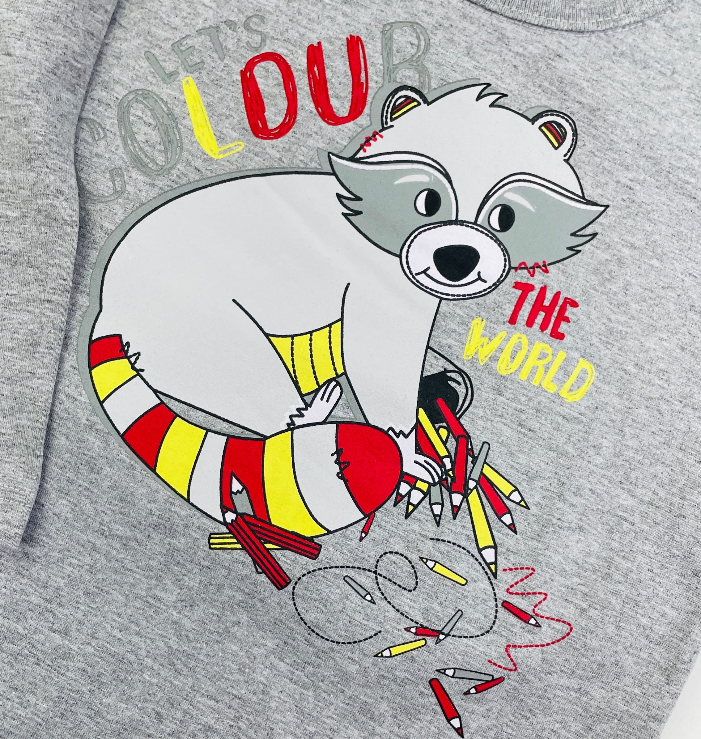 Camiseta Manga Longa Fashion Kids Loub the World