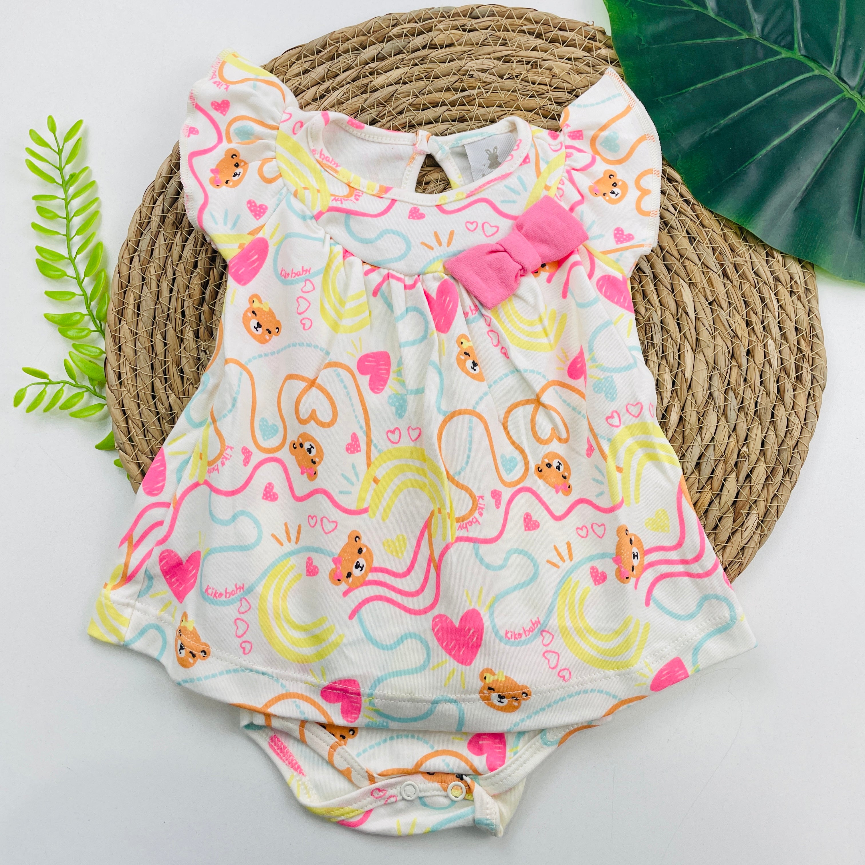 Body Vestido Kiko Baby Ursinha