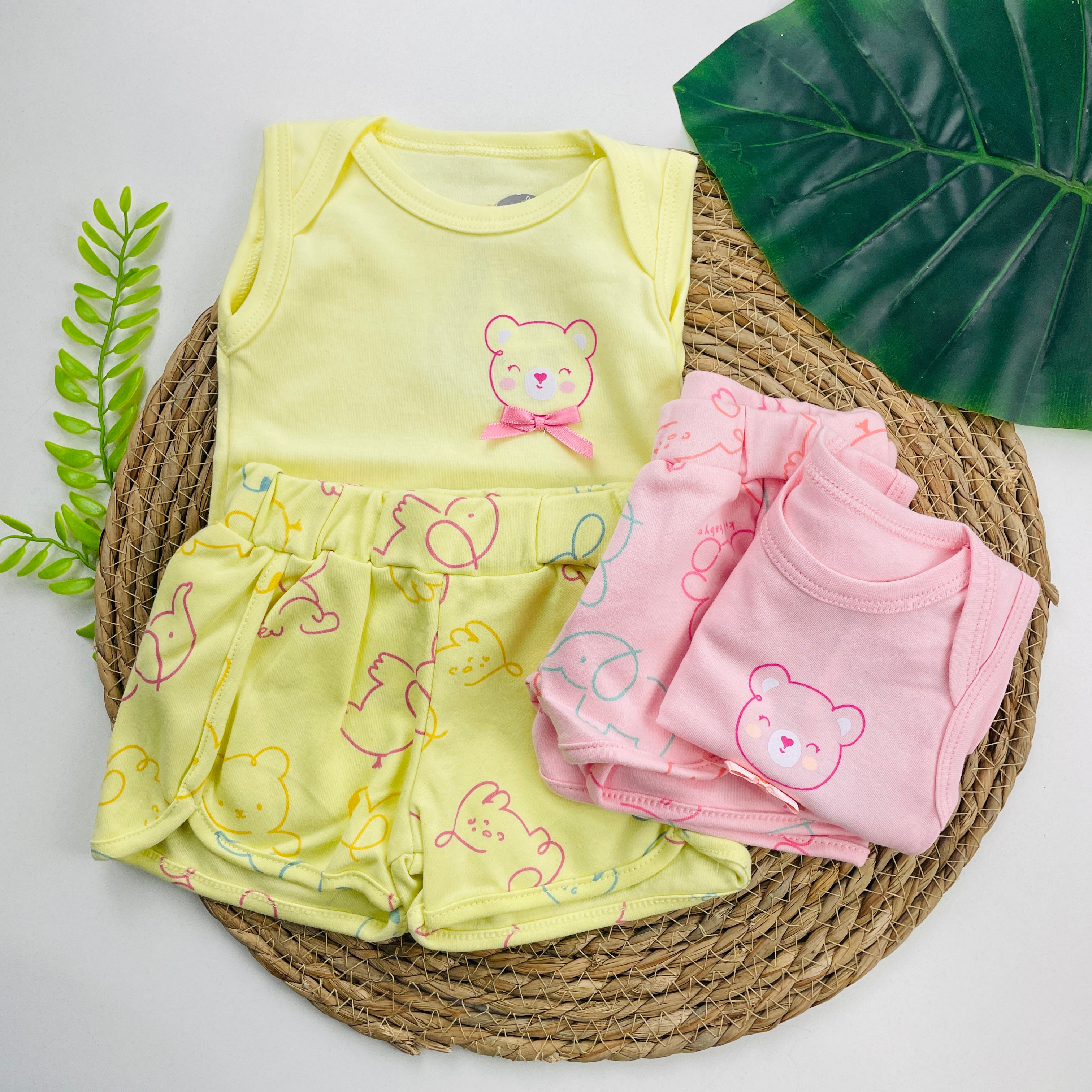 Conjunto Kiko Baby Ursinha