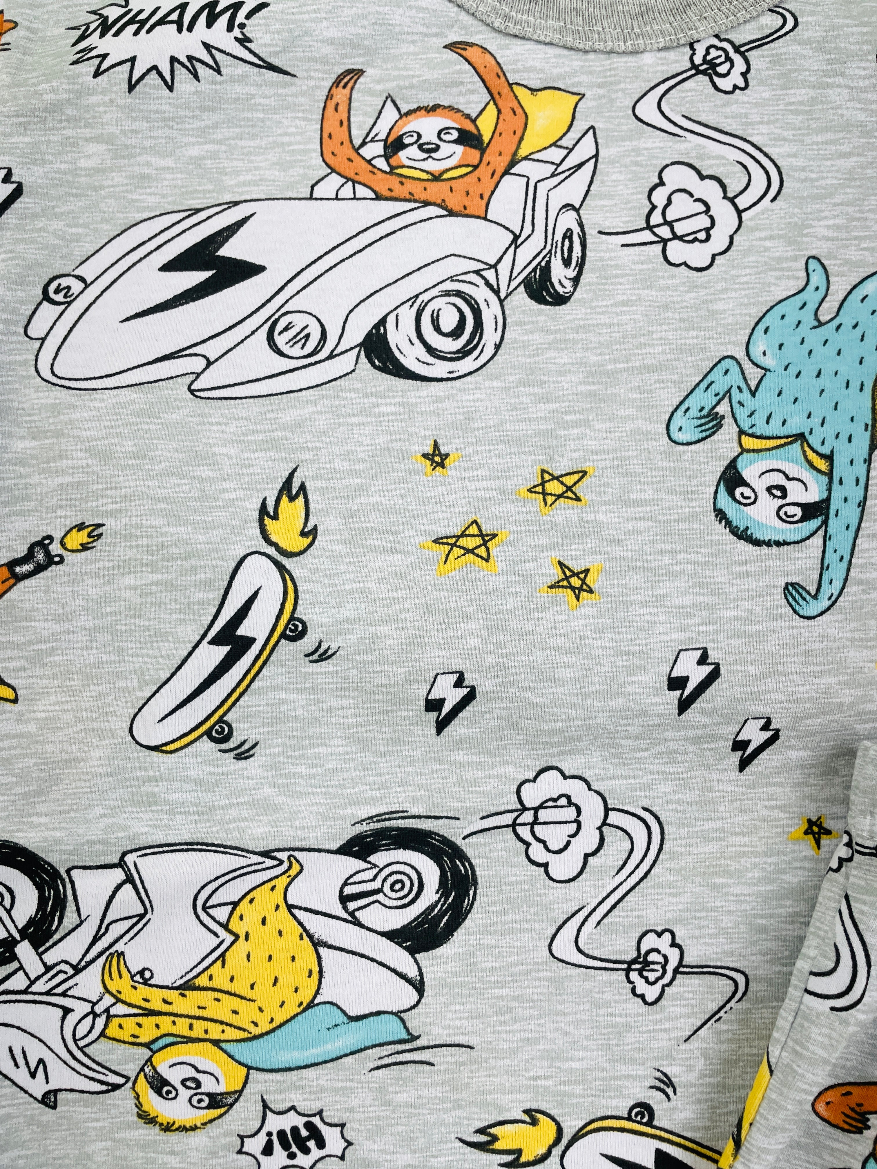 Pijama Meia Manga Mafessoni Super Preguiça