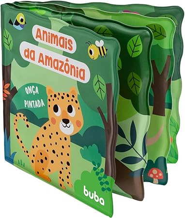 Livrinho Buba De Banho Animais Da Amazônia +6 Meses