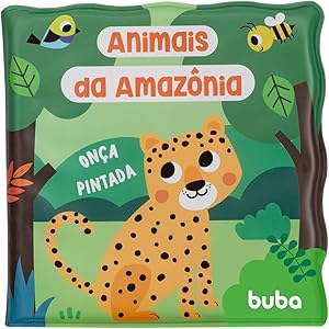 Livrinho Buba De Banho Animais Da Amazônia +6 Meses