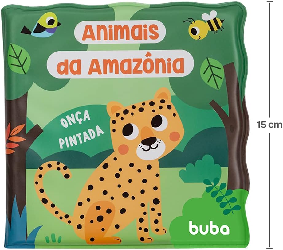 Livrinho Buba De Banho Animais Da Amazônia +6 Meses