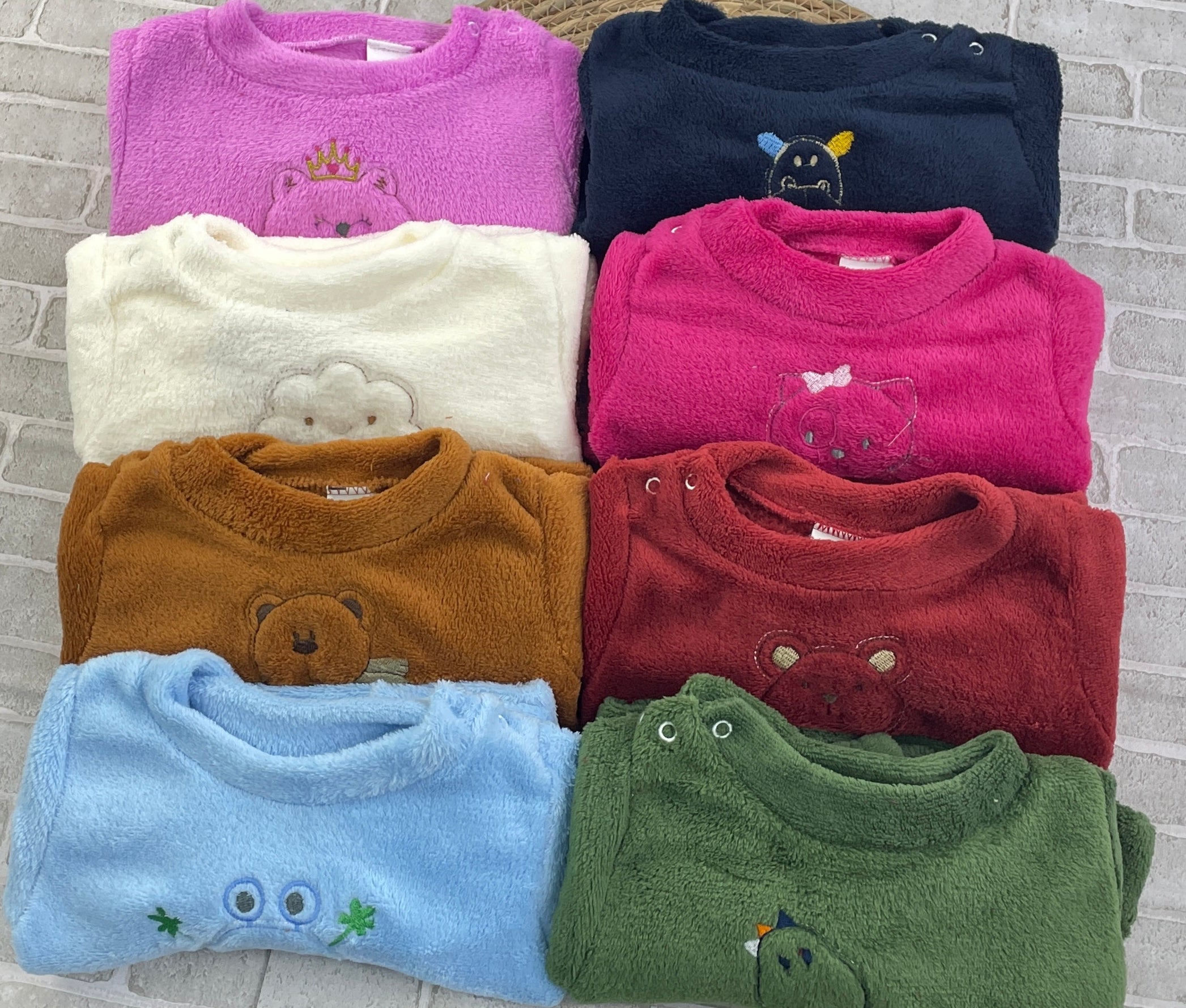 Conjunto Soft Bordado Hipopotamo