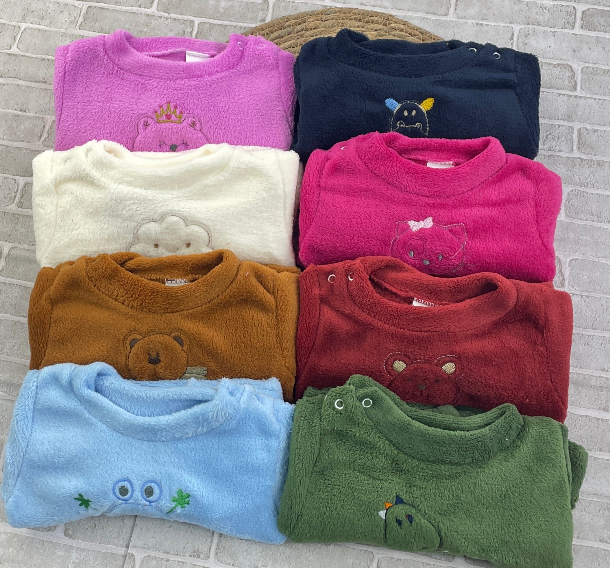 Conjunto Soft Bordado Ursinha