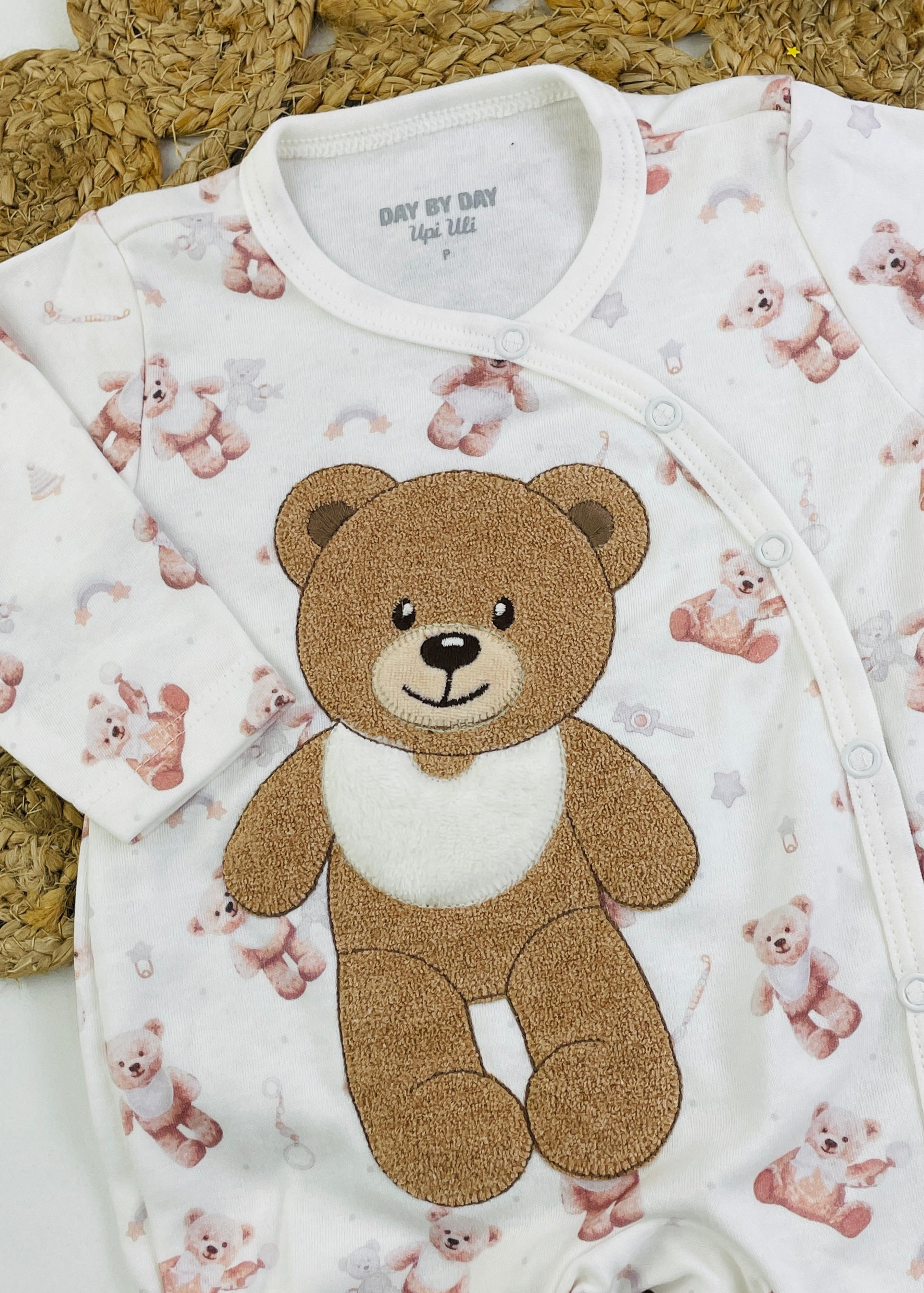 Macacão Teddy Bear Suedine