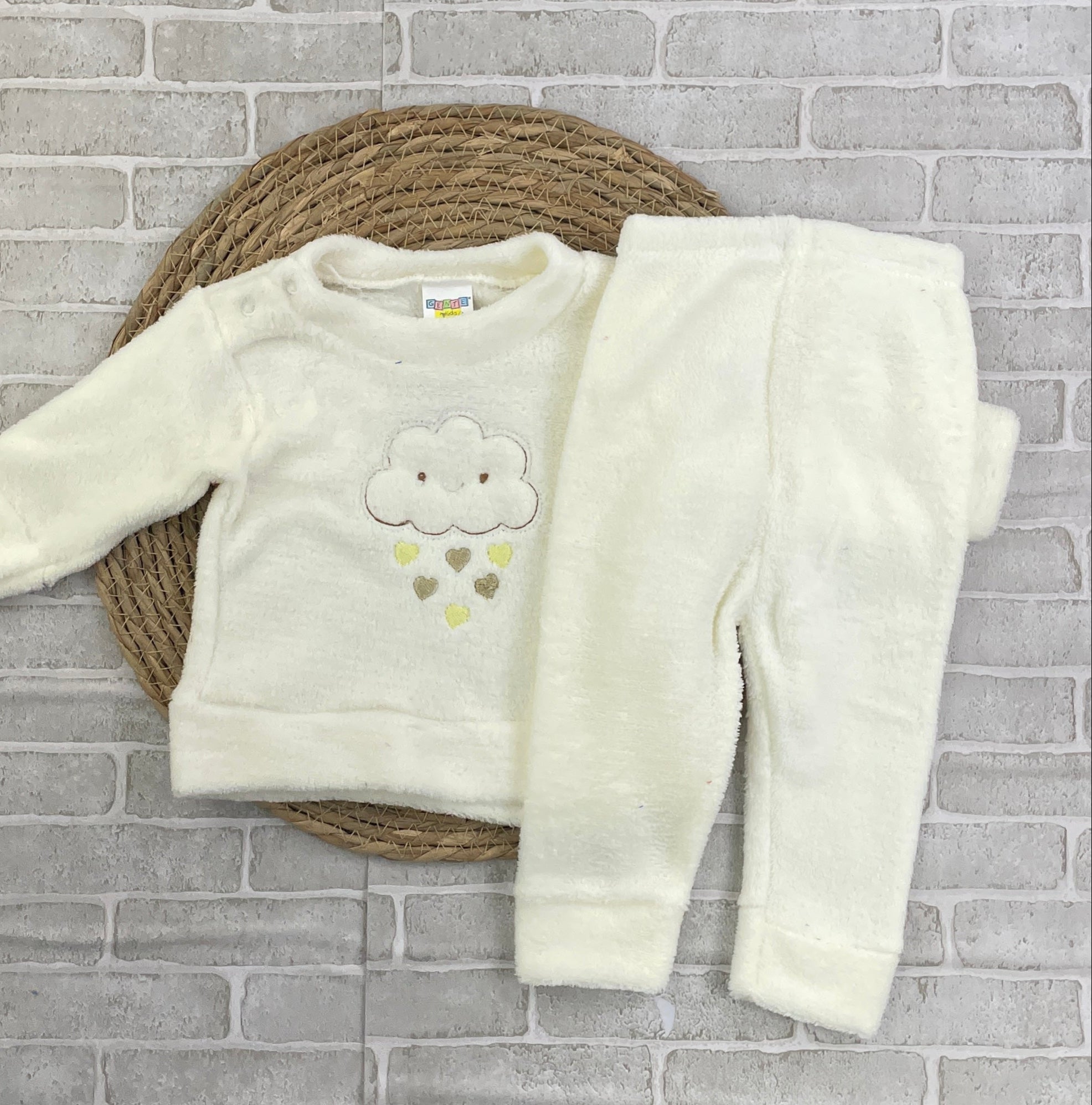 Conjuhto Soft Bordado Nuvem