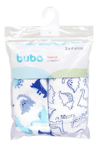 Kit Cuecas De Desfralde Buba Dino 2 Peças