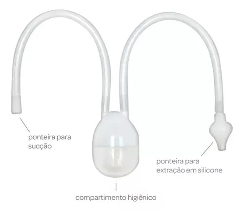 Aspirador Nasal De Sucção Com Estojo +0 Meses