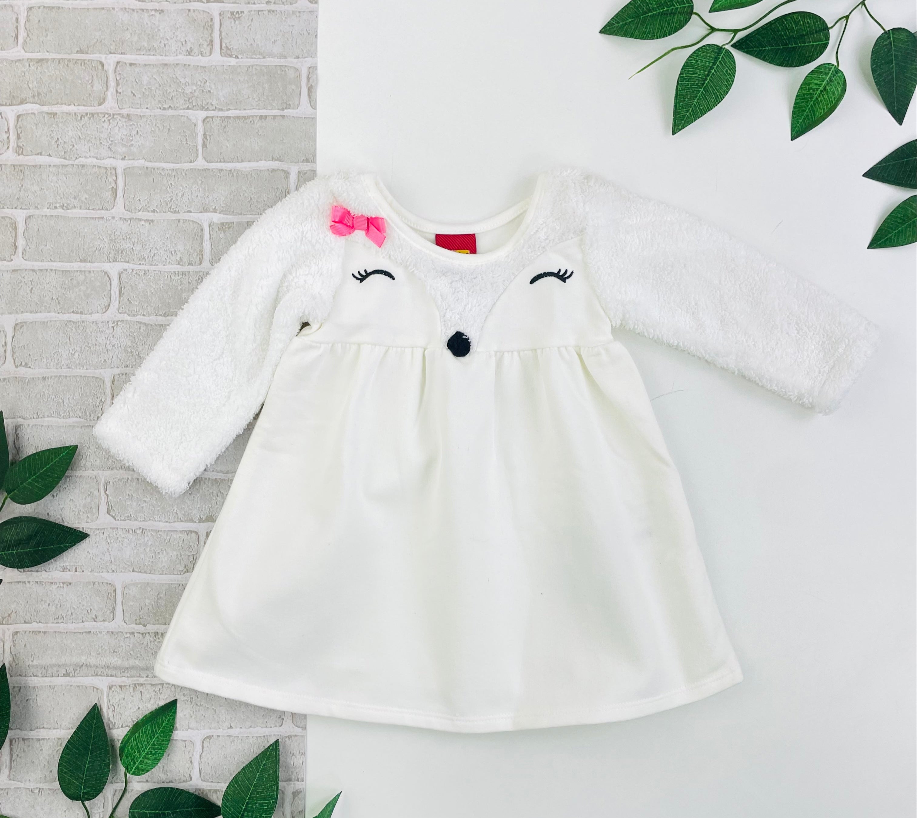 Vestido Manga Longa Kyly Raposa