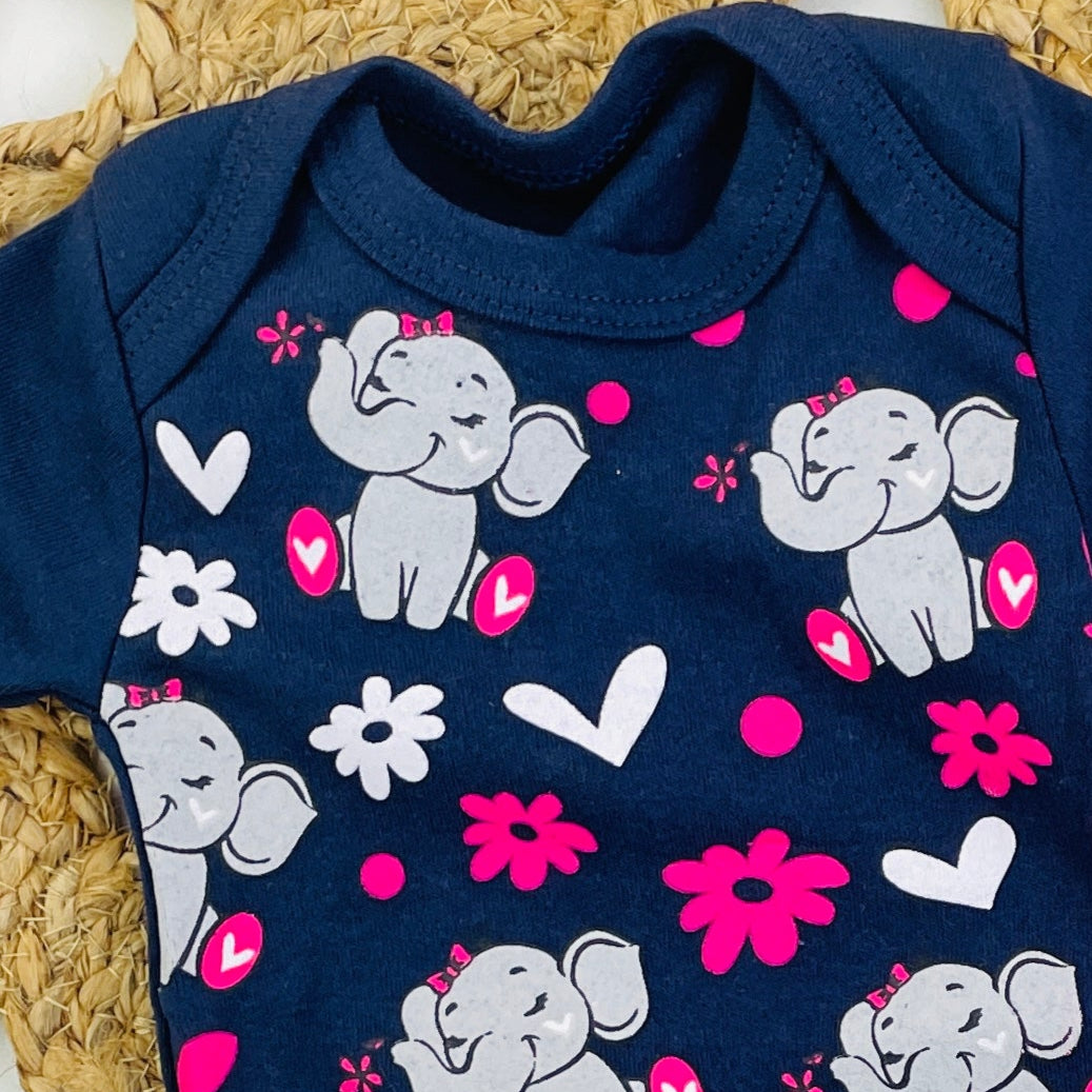 Conjunto Elefante Body Manga Longa e Calça