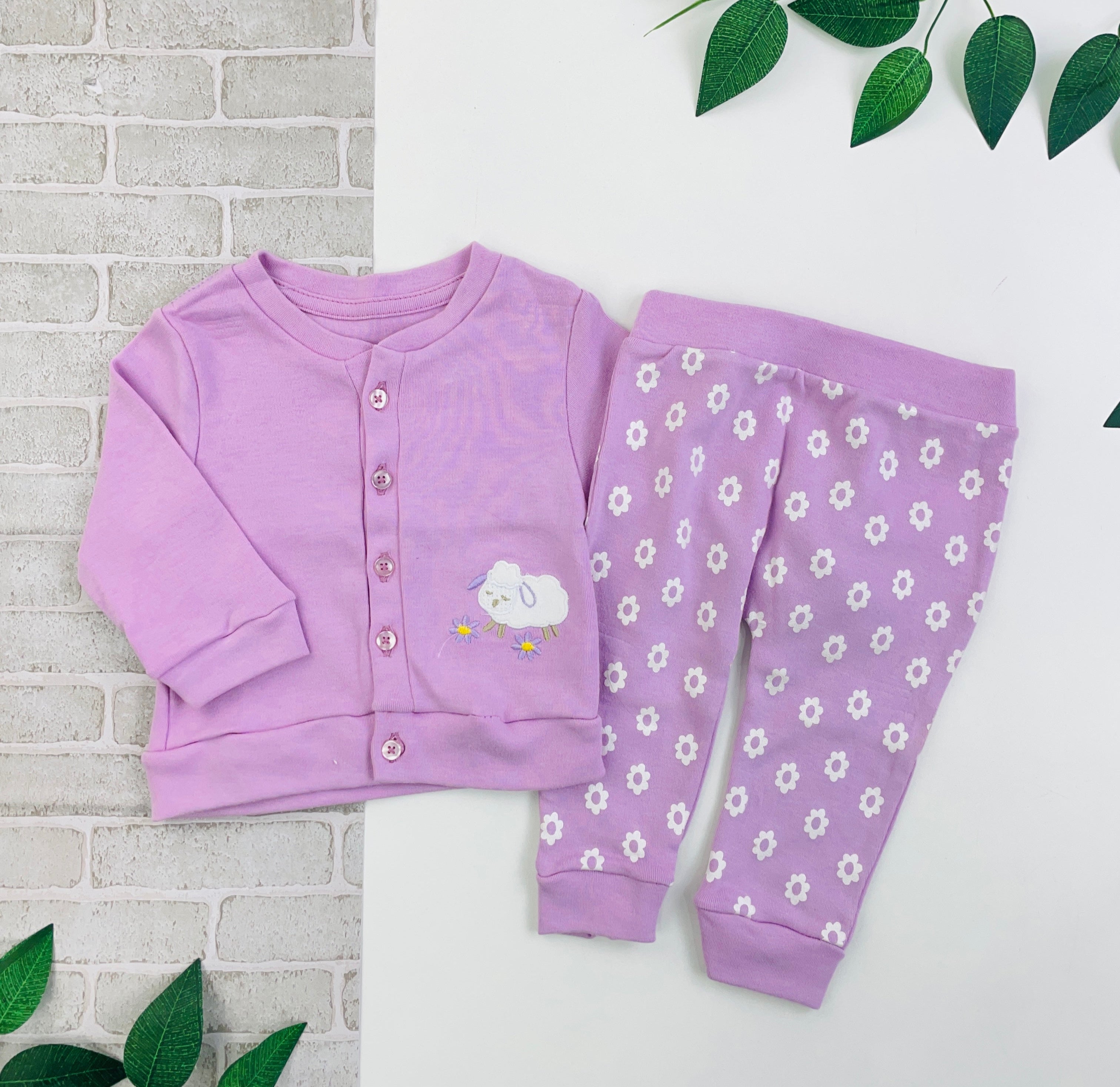 Conjunto Yuks Ovelinha Malha