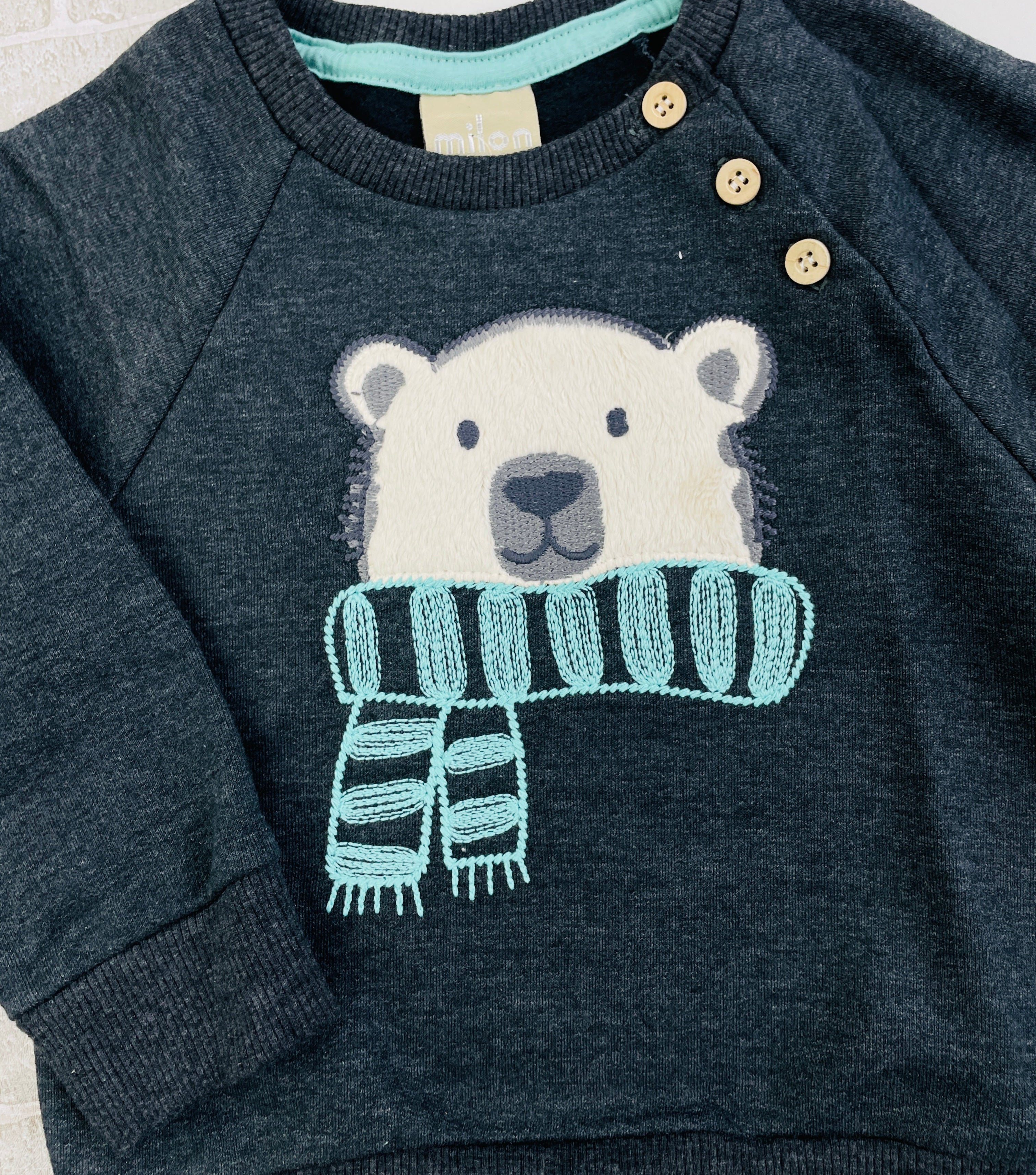 Conjunto Milon Masculino Moletom Urso