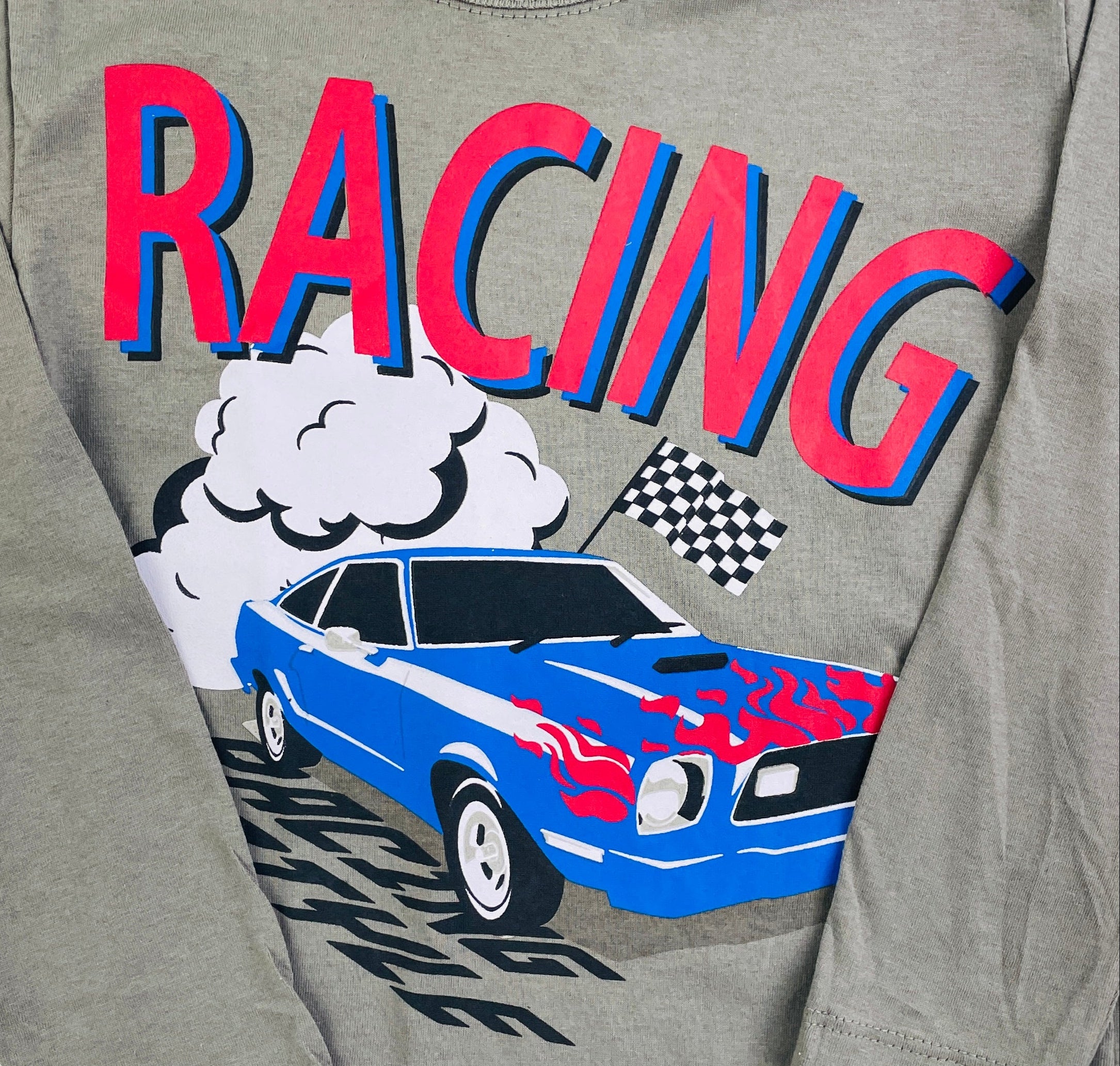 Camiseta Manga Longa Fashion Kids Rancing