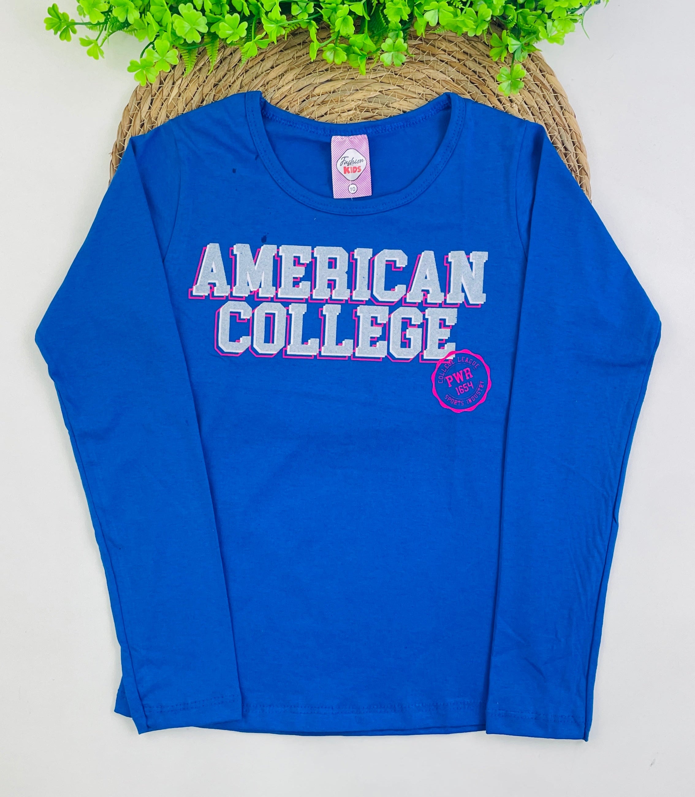 Blusa Manga Longa Fashion Kids  American