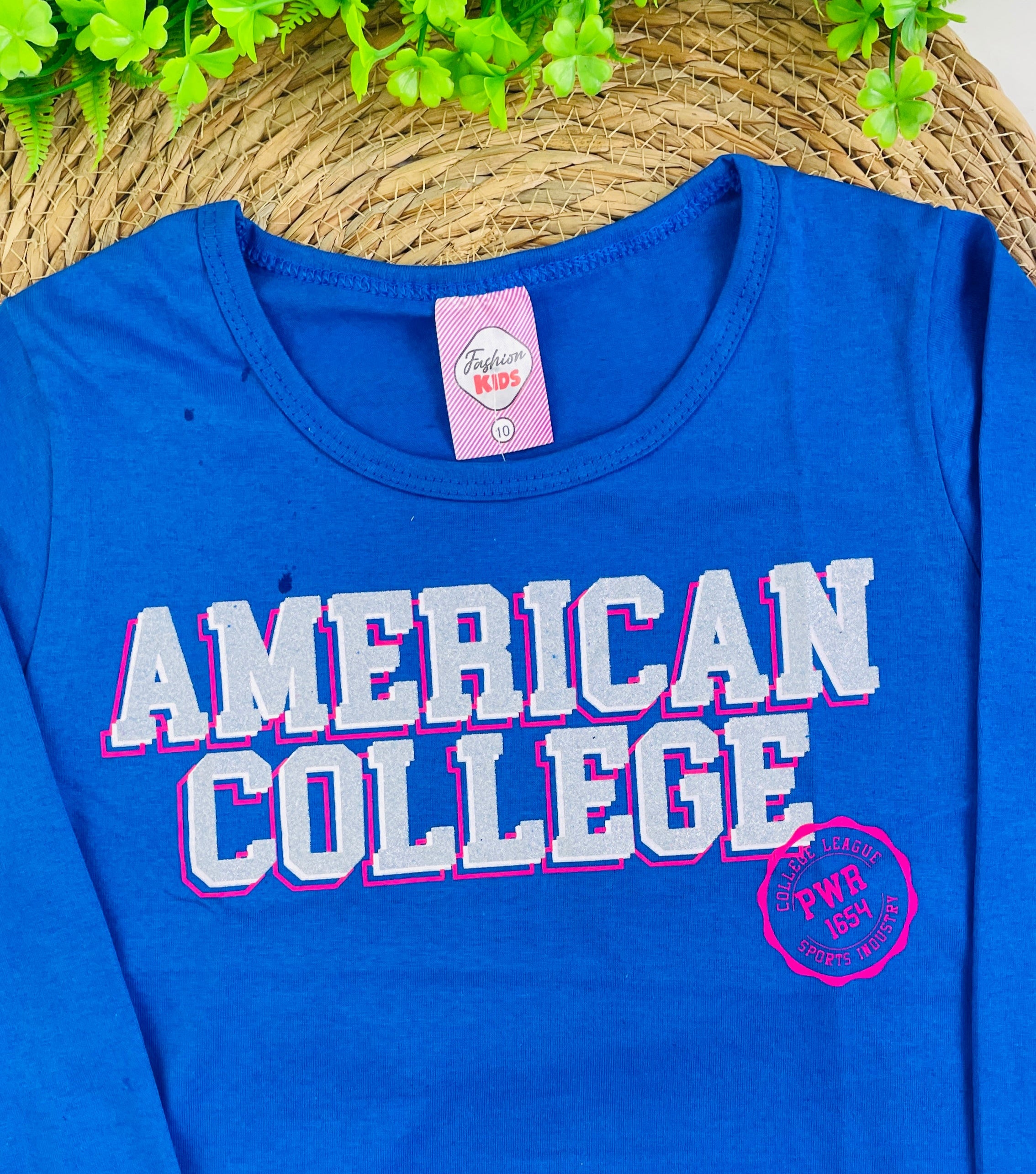 Blusa Manga Longa Fashion Kids  American