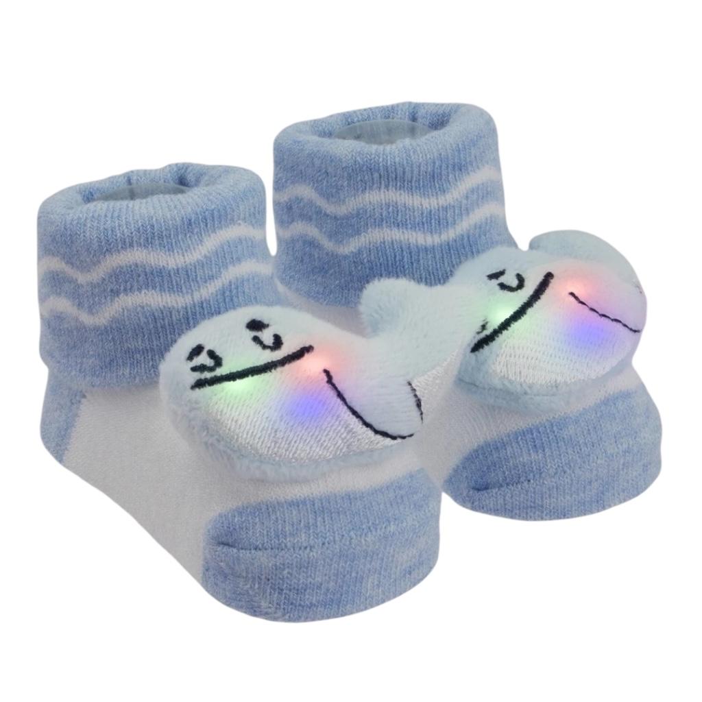 Meia Masculina Pimpolho Bichinho Led RN