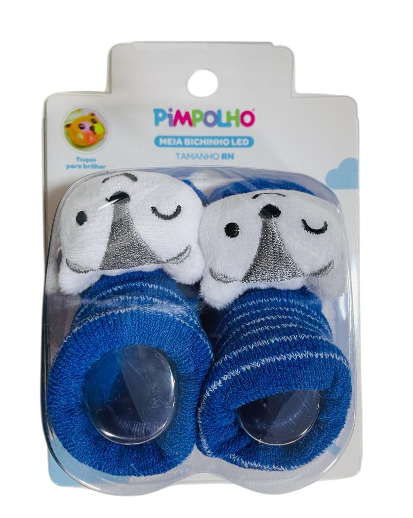 Meia Masculina Pimpolho Bichinho Led RN