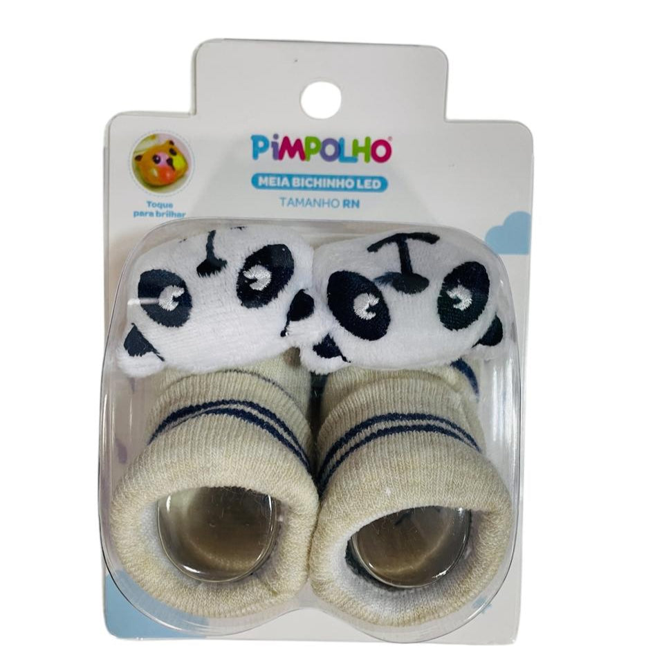 Meia Masculina Pimpolho Bichinho Led RN