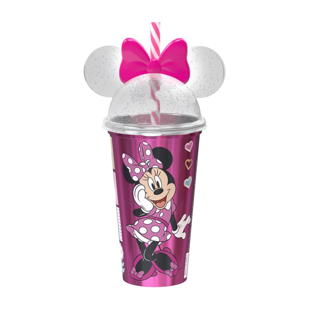 Copo Com Orelha Plasútil Minnie 500 Ml