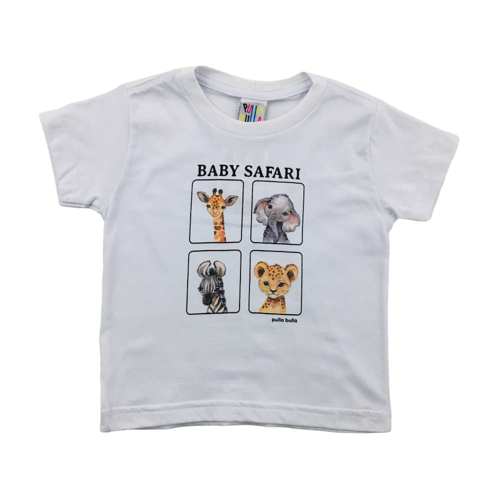 Camiseta Masculino Pulla Bulla Baby Safari Manga Curta