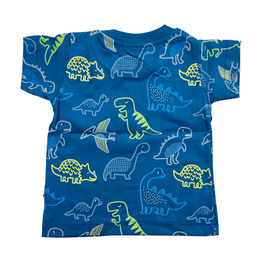 Camiseta Brincar E Arte Dinos Meia Malha