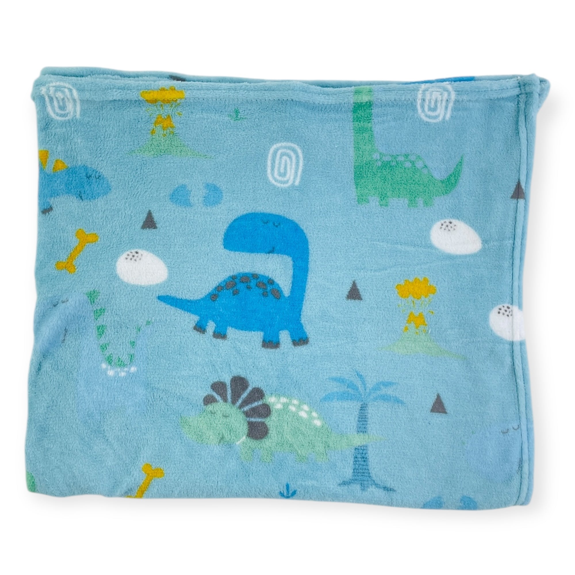 Manta Confort Jurassic 90 X110 Cm - Verde