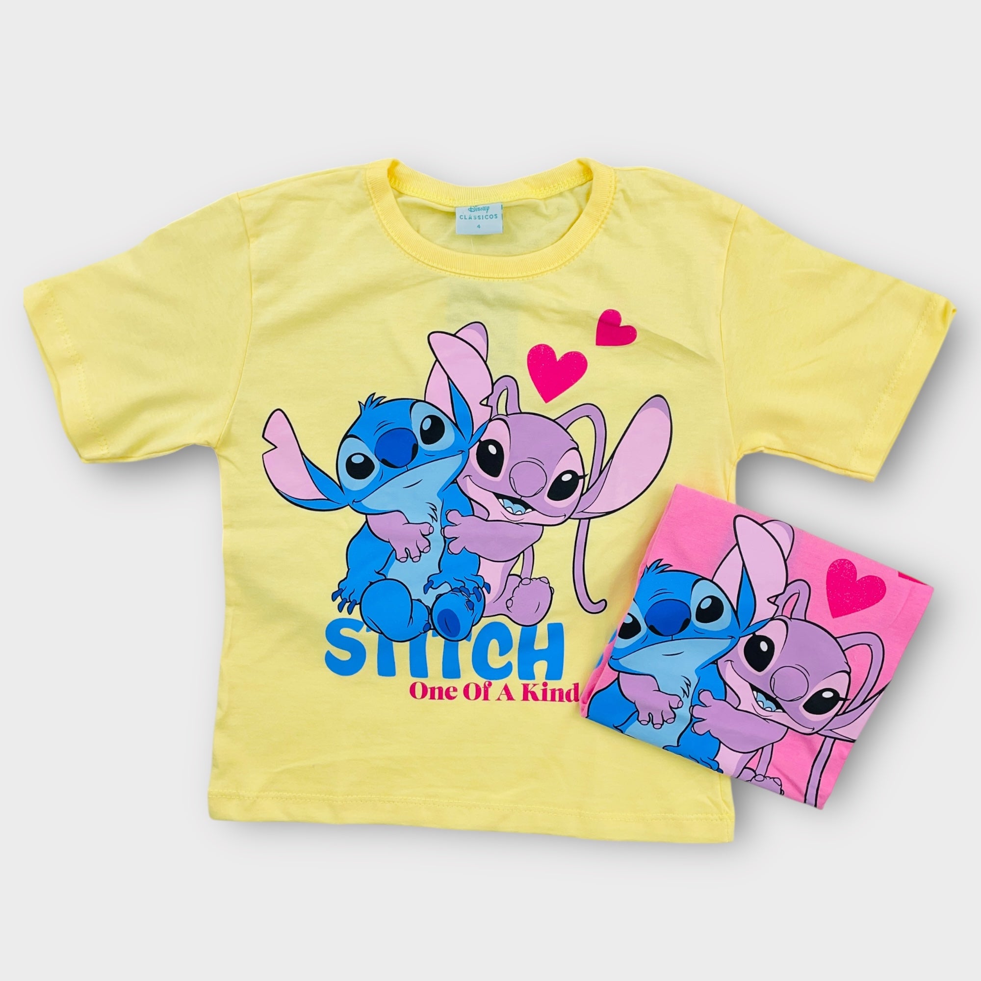 T-Shirt Fakini Stitch E Angel