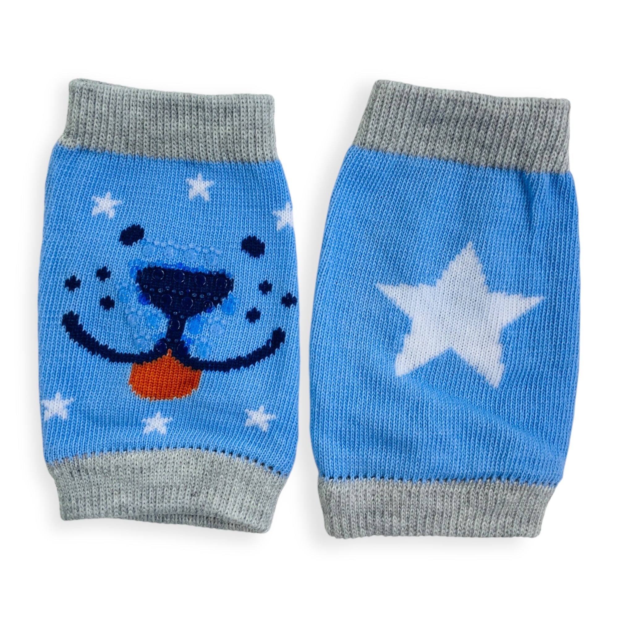 Joelheira Masculino Pimpolho Antiderrapante Para Bebe 06 a 12 Meses