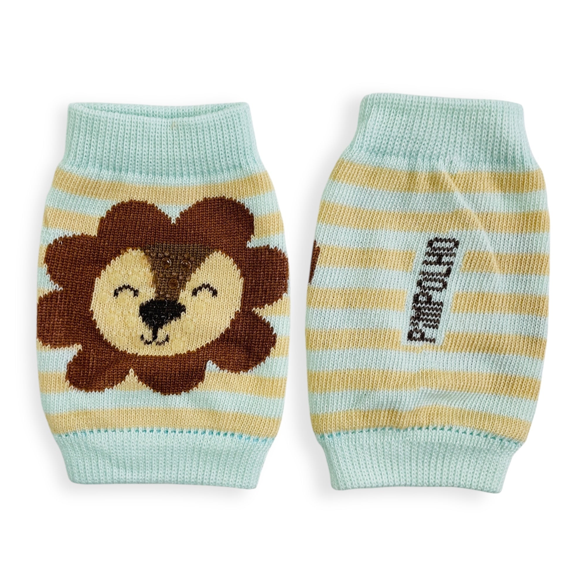Joelheira Masculino Pimpolho Antiderrapante Para Bebe 06 a 12 Meses