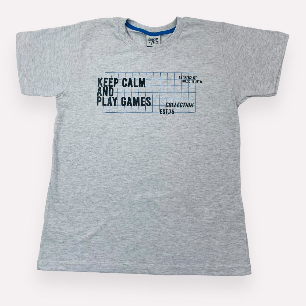 Camiseta Brincar E Arte Play Games