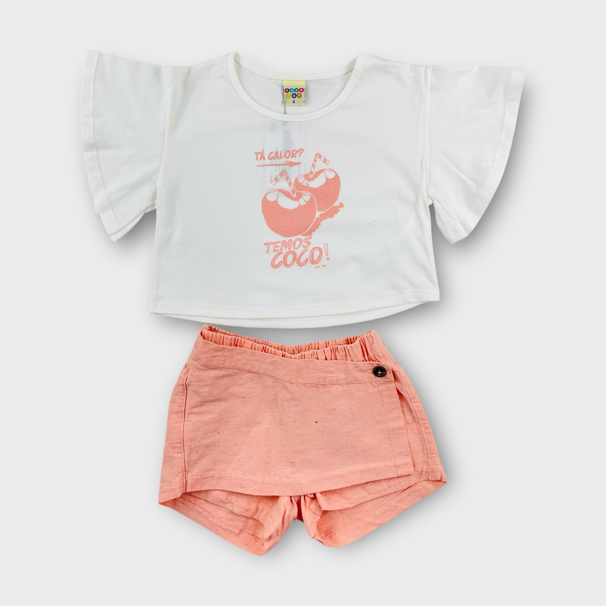 Conjunto Have Fun Ta Calor