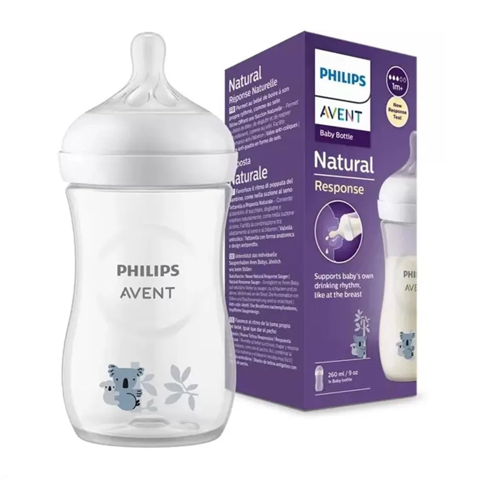 Mamadeira Avent Pétala 3.0 Coala 1 M+ - 260Ml