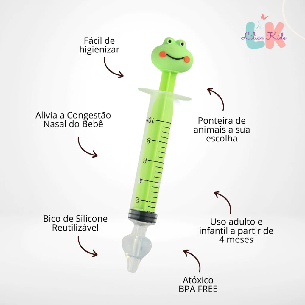 Seringa De Lavagem Nasal Vila Toy  +4 Meses