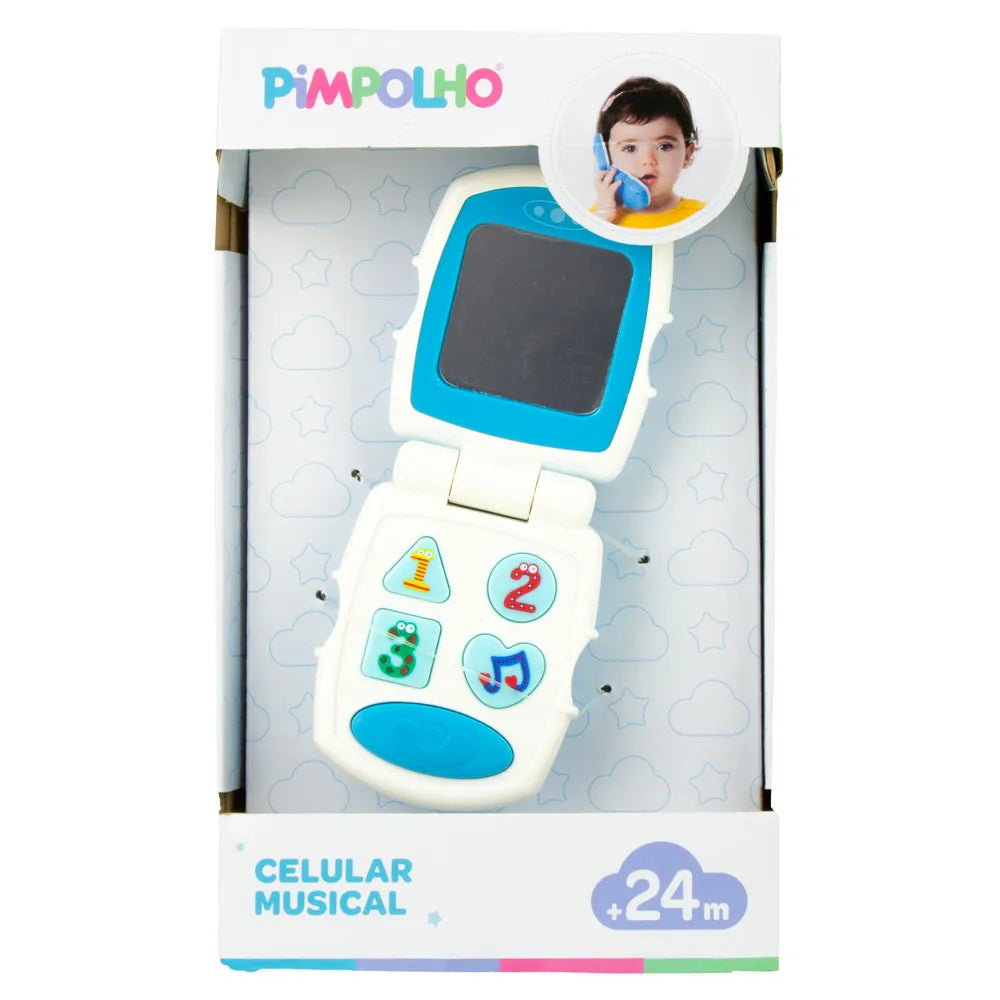 Celular Musical Pimpolho Para Bebe +24M