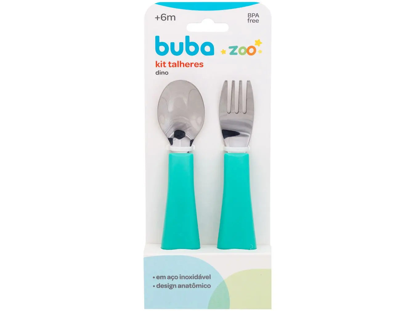 Kit Talhares Buba Zoo +6 Meses