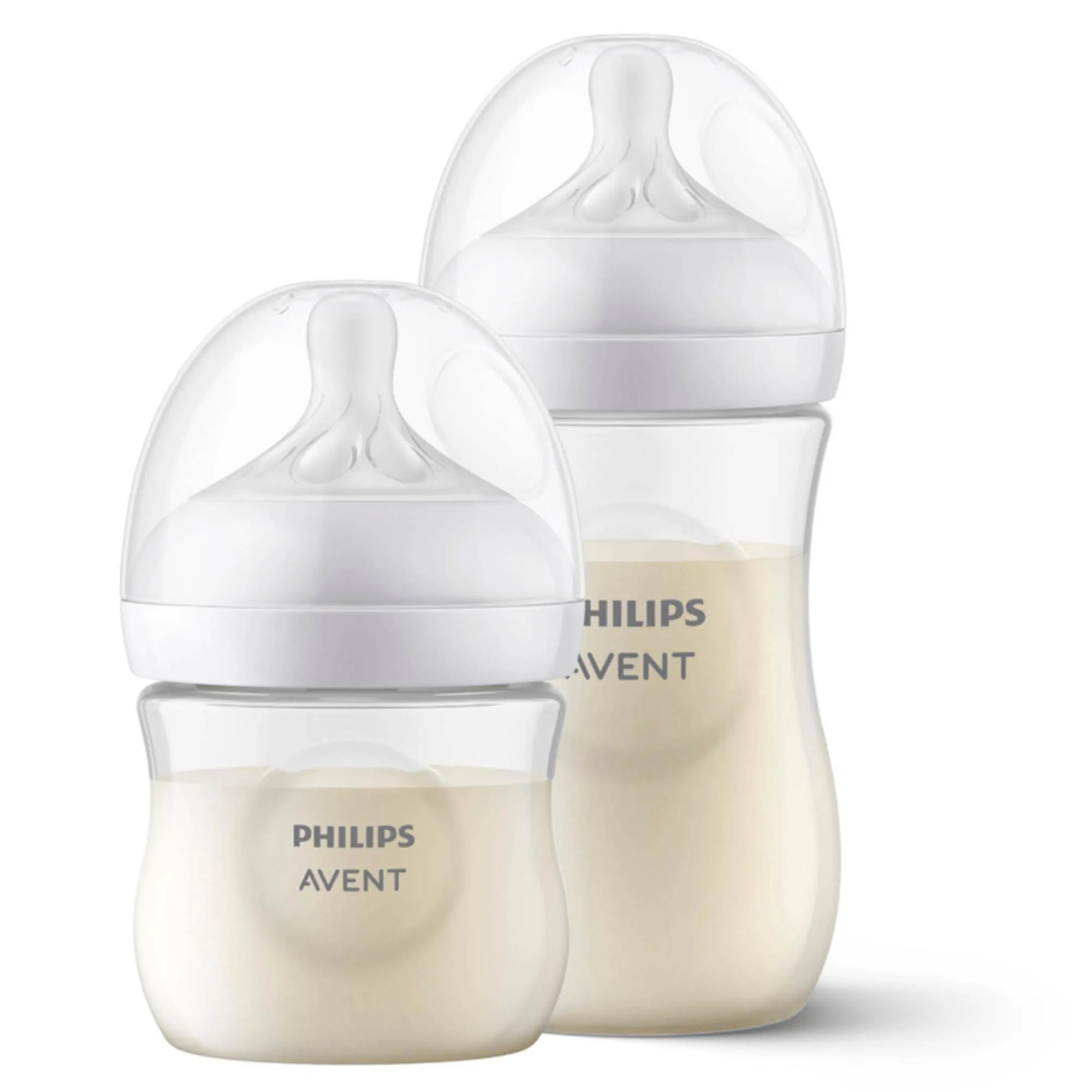 Kit Duplo Mamadeira Avent Pétala 125 Ml + 260 Ml - Transparente