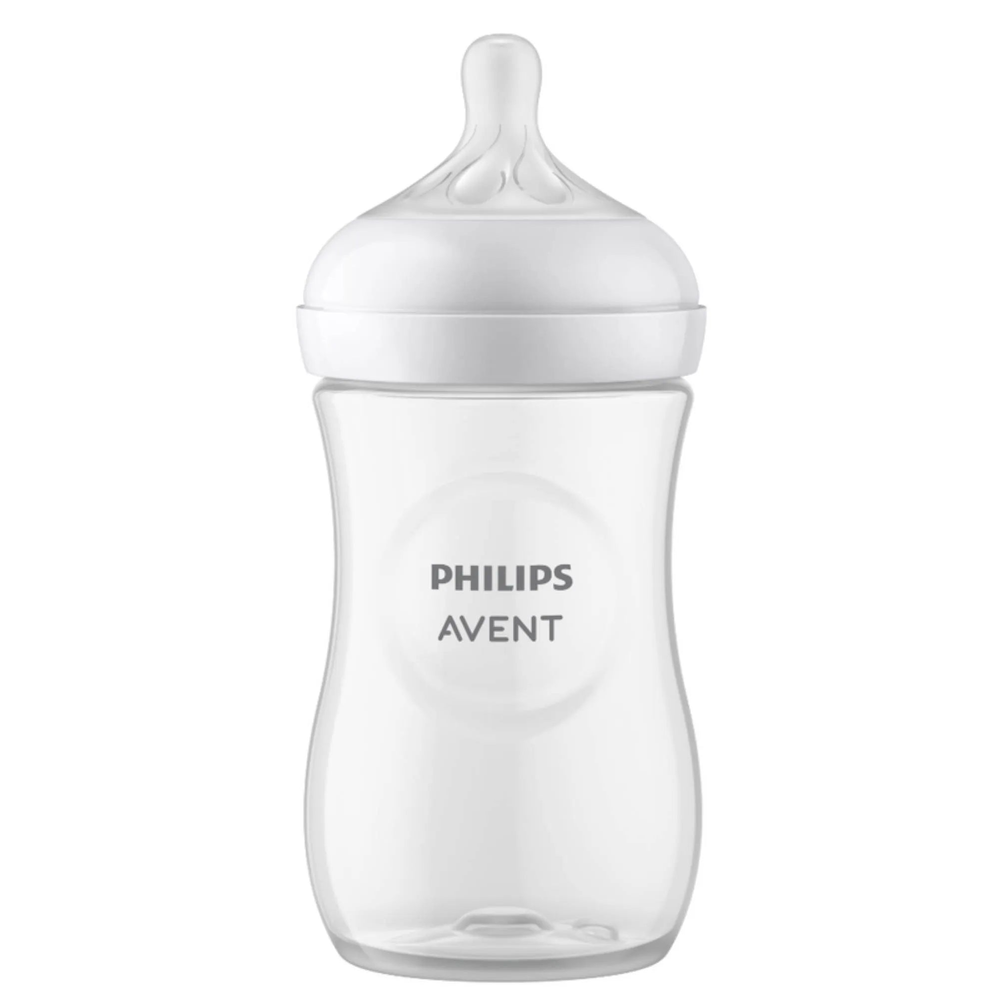 Kit Duplo Mamadeira Avent Pétala 125 Ml + 260 Ml - Transparente