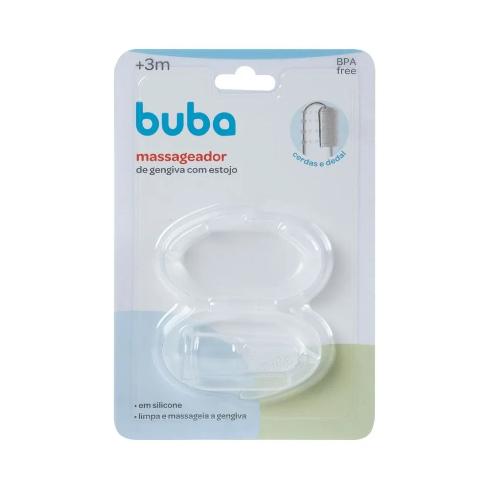 Massageador de Gengiva Buba Com Estojo +3M