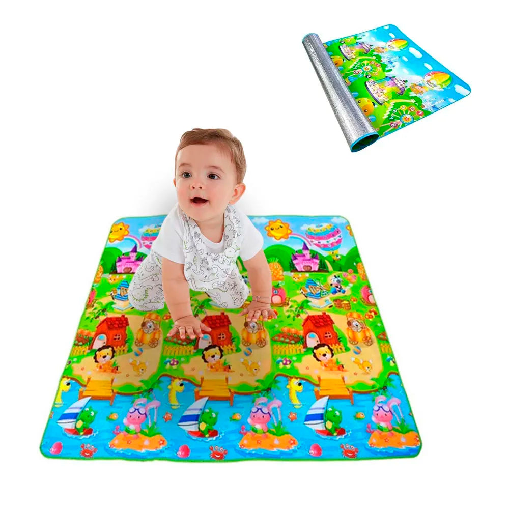 Tapete De Atividades My Baby Alfabeto Tematico 90 X120 Cm