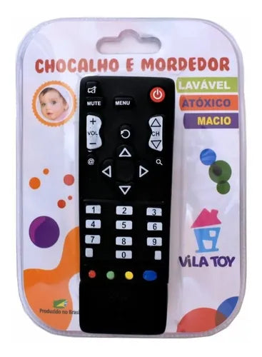 Chocalho E Mordedor Controle Vila Toy