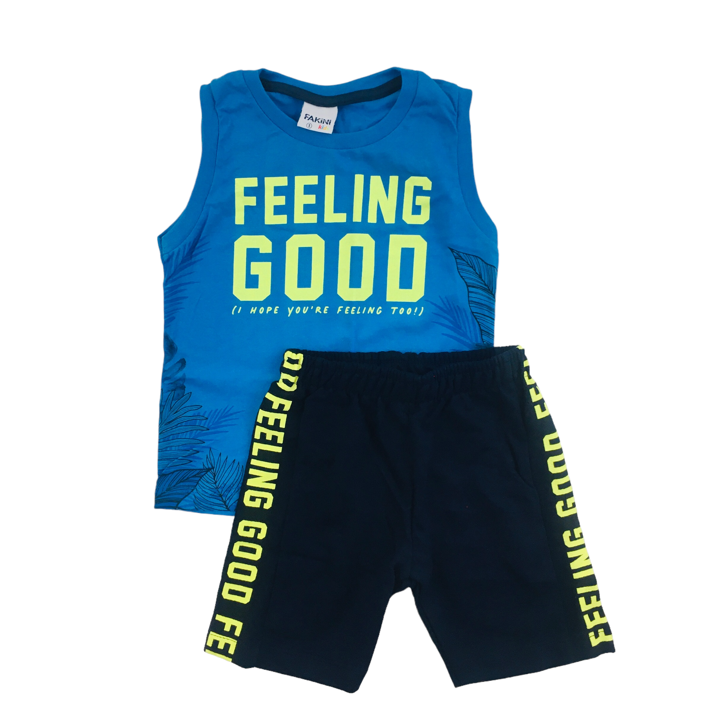 Conjunto Regata E Bermuda Feeling Good Fakini