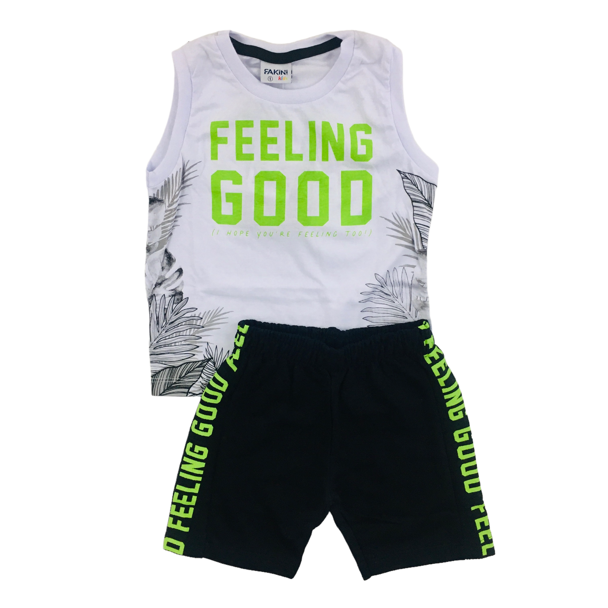 Conjunto Regata E Bermuda Feeling Good Fakini